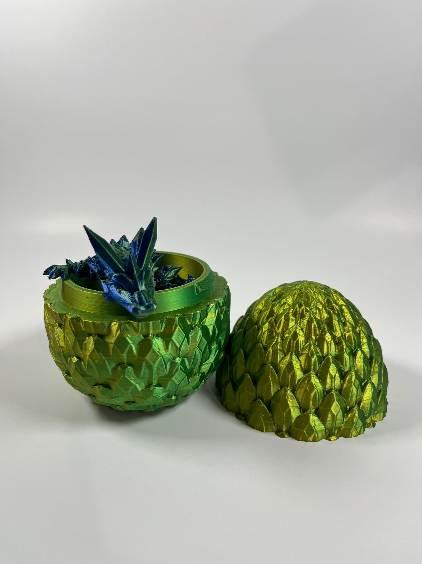 ARTICULATED TEEN CRYSTAL DRAGON WITH EGG