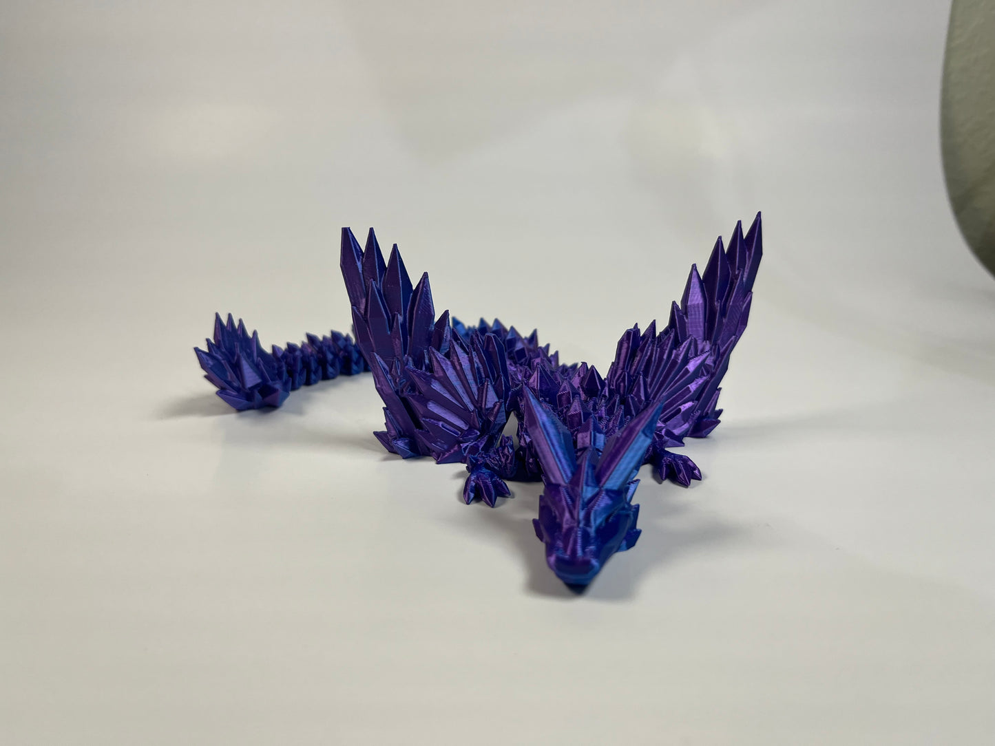 ARTICULATED CRYSTAL WINGED DRAGON