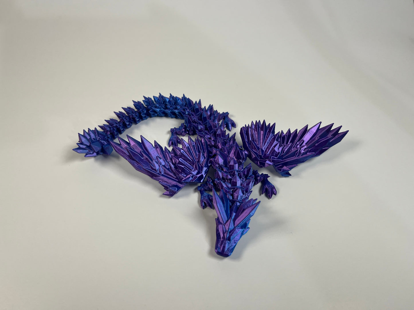 ARTICULATED CRYSTAL WINGED DRAGON
