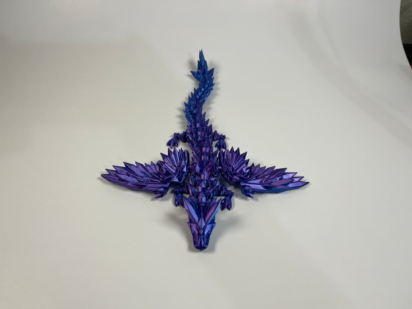 ARTICULATED CRYSTAL WINGED DRAGON