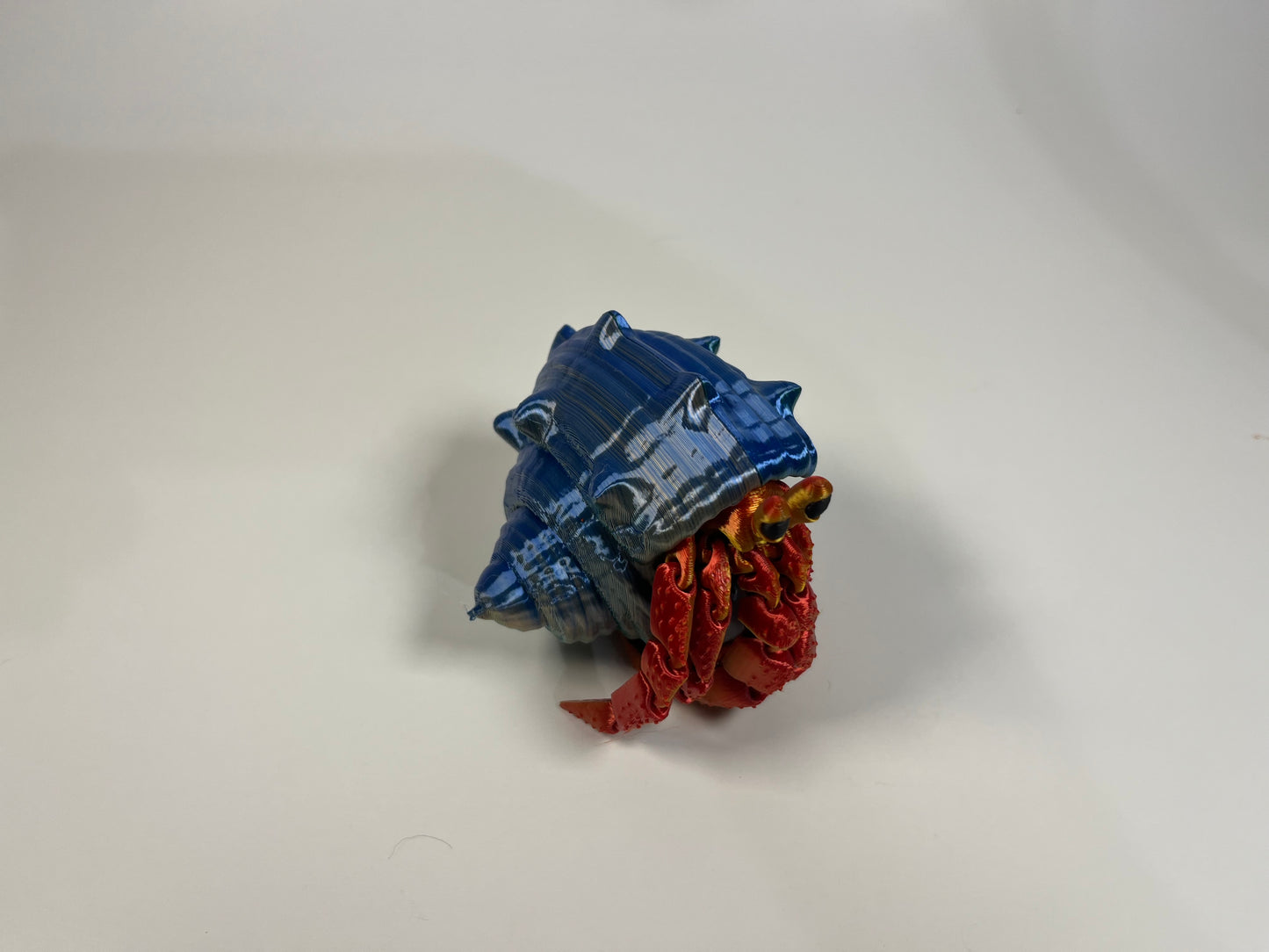 ARTICULATED HERMIT CRAB WITH SHELL