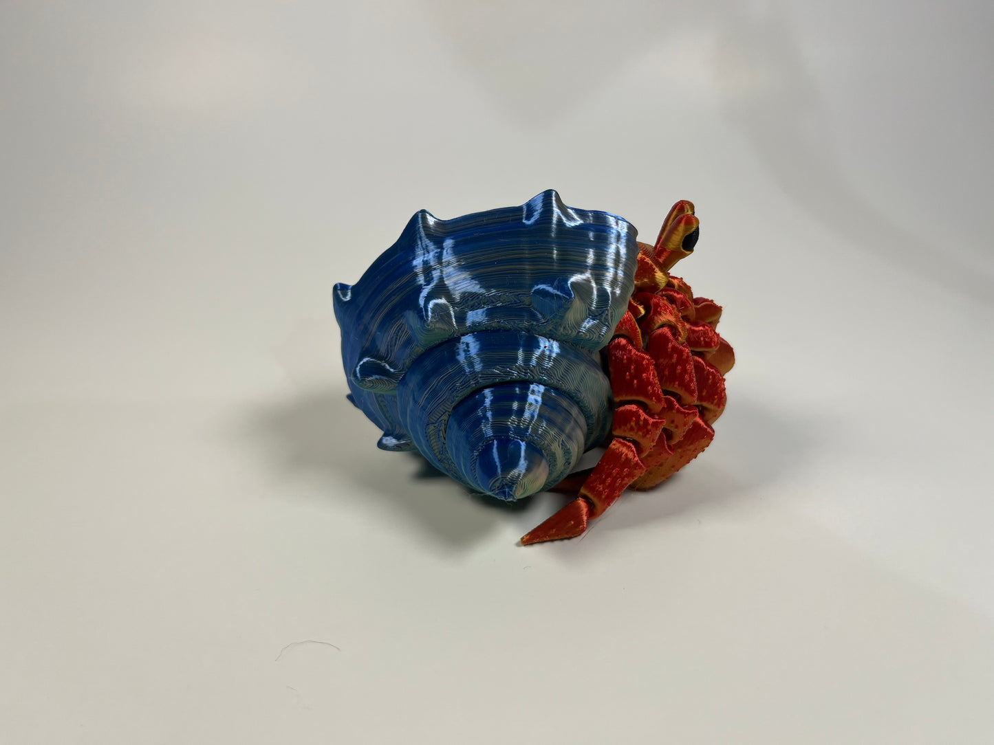 ARTICULATED HERMIT CRAB WITH SHELL