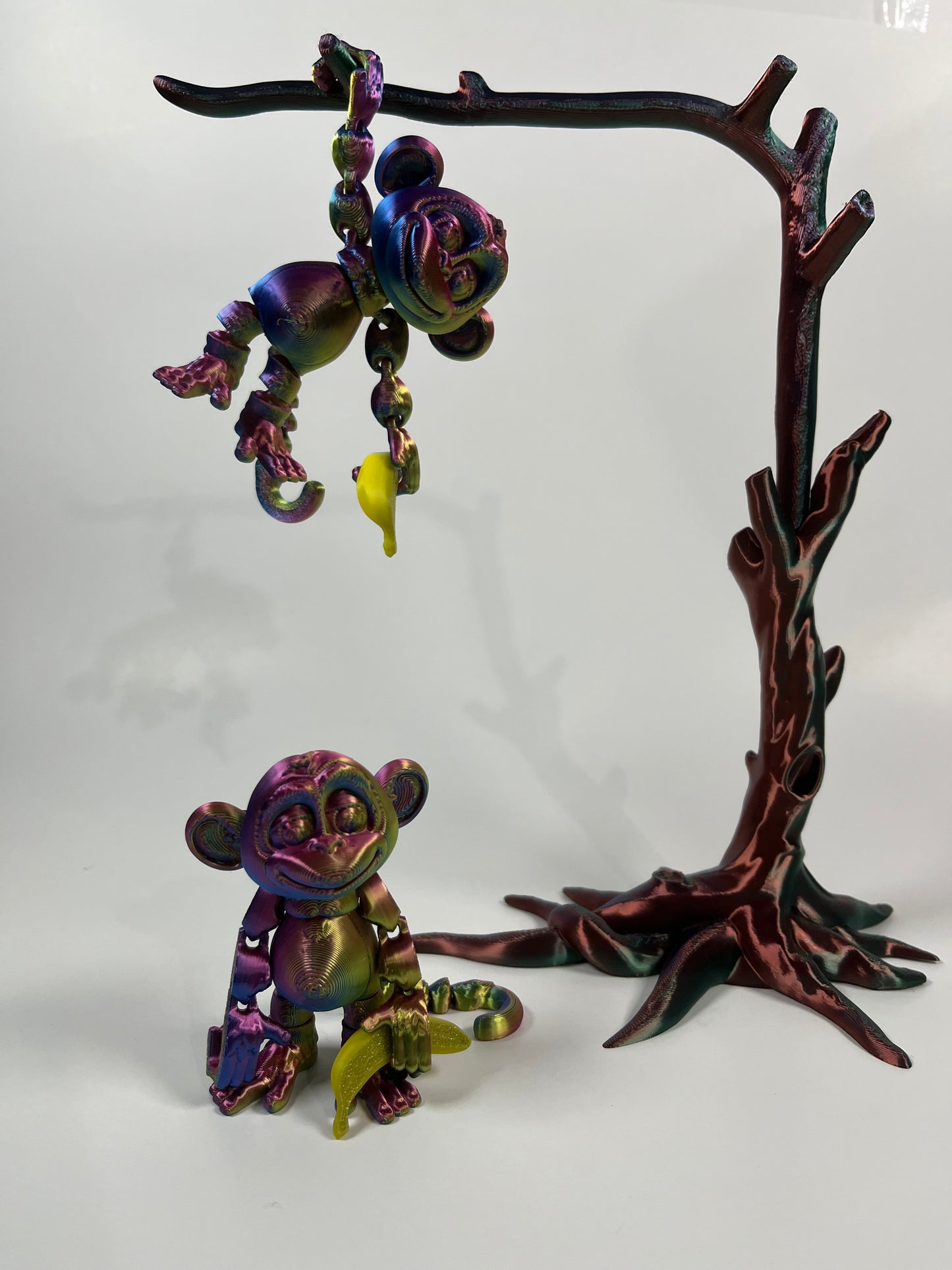 ARTICULATED MONKEY & TREE