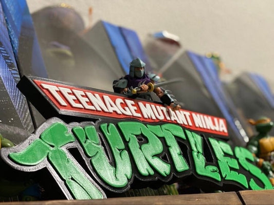 TMNT Logo/shelf display