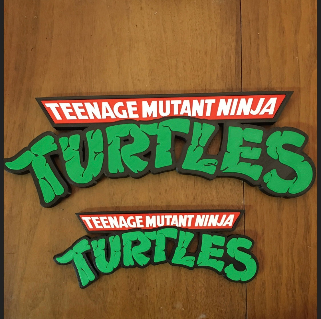 TMNT Logo/shelf display