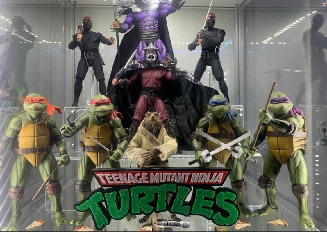 TMNT Logo/shelf display