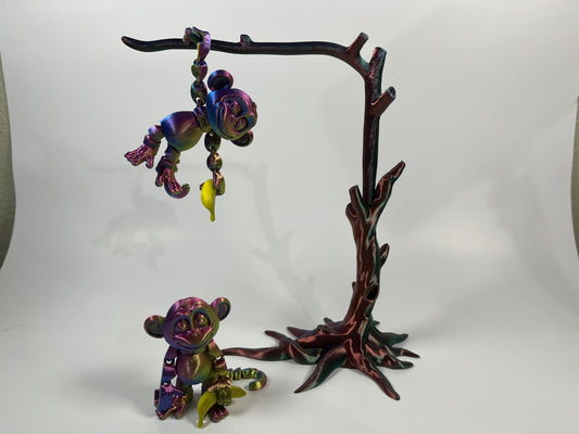 ARTICULATED MONKEY & TREE