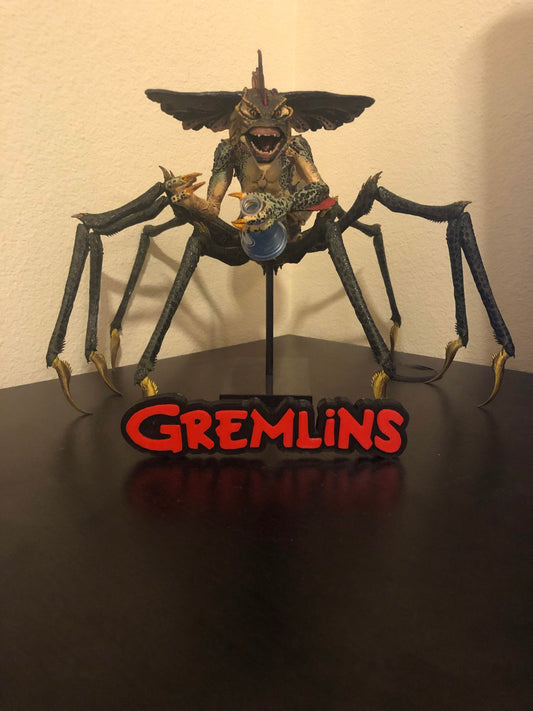 Gremlins logo/shelf display