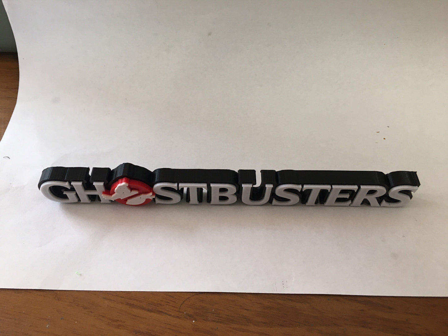 Ghostbusters logo/shelf display