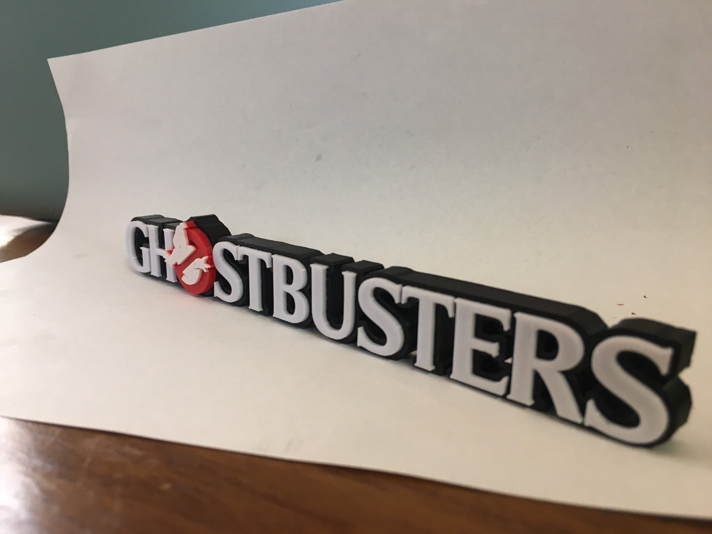 Ghostbusters logo/shelf display