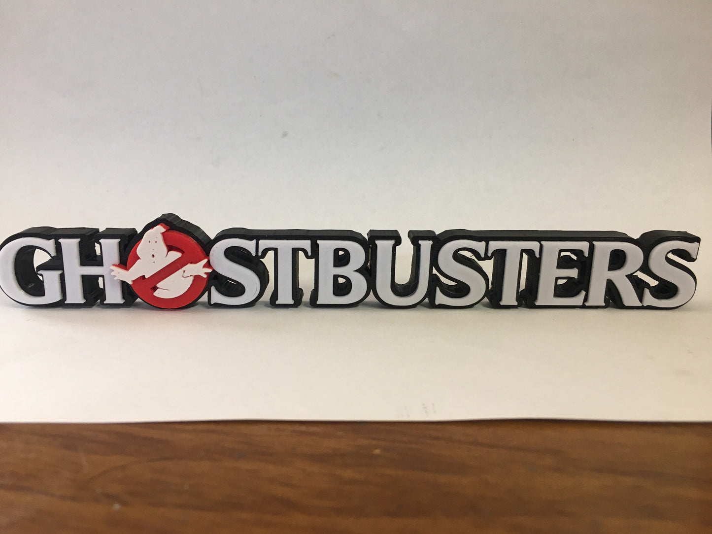 Ghostbusters logo/shelf display