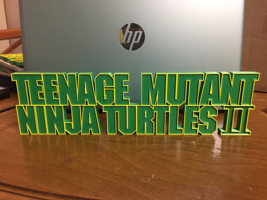 TMNT 2 movie logo