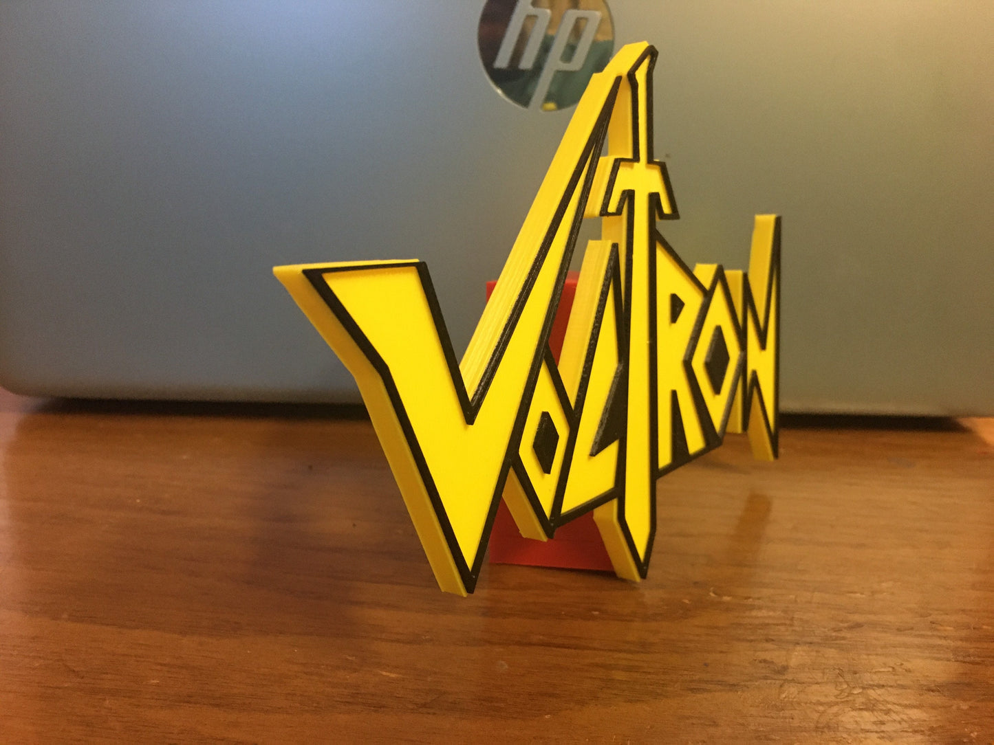 VOLTRON LOGO/shelf display