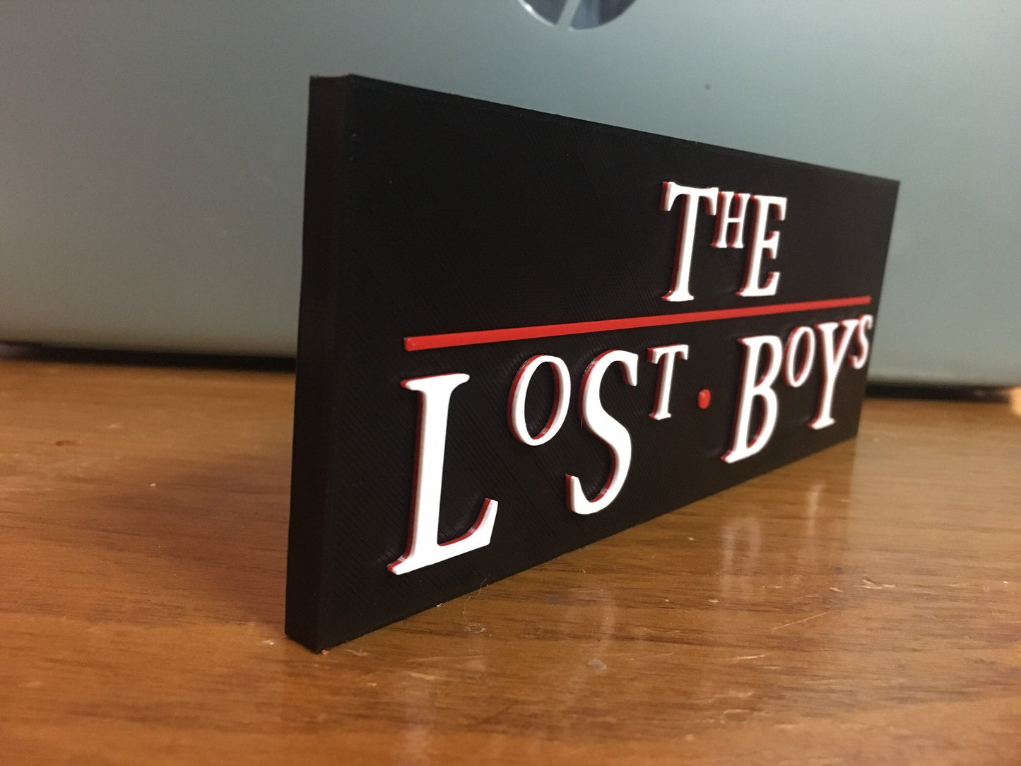 THE LOST BOYS logo/shelf display