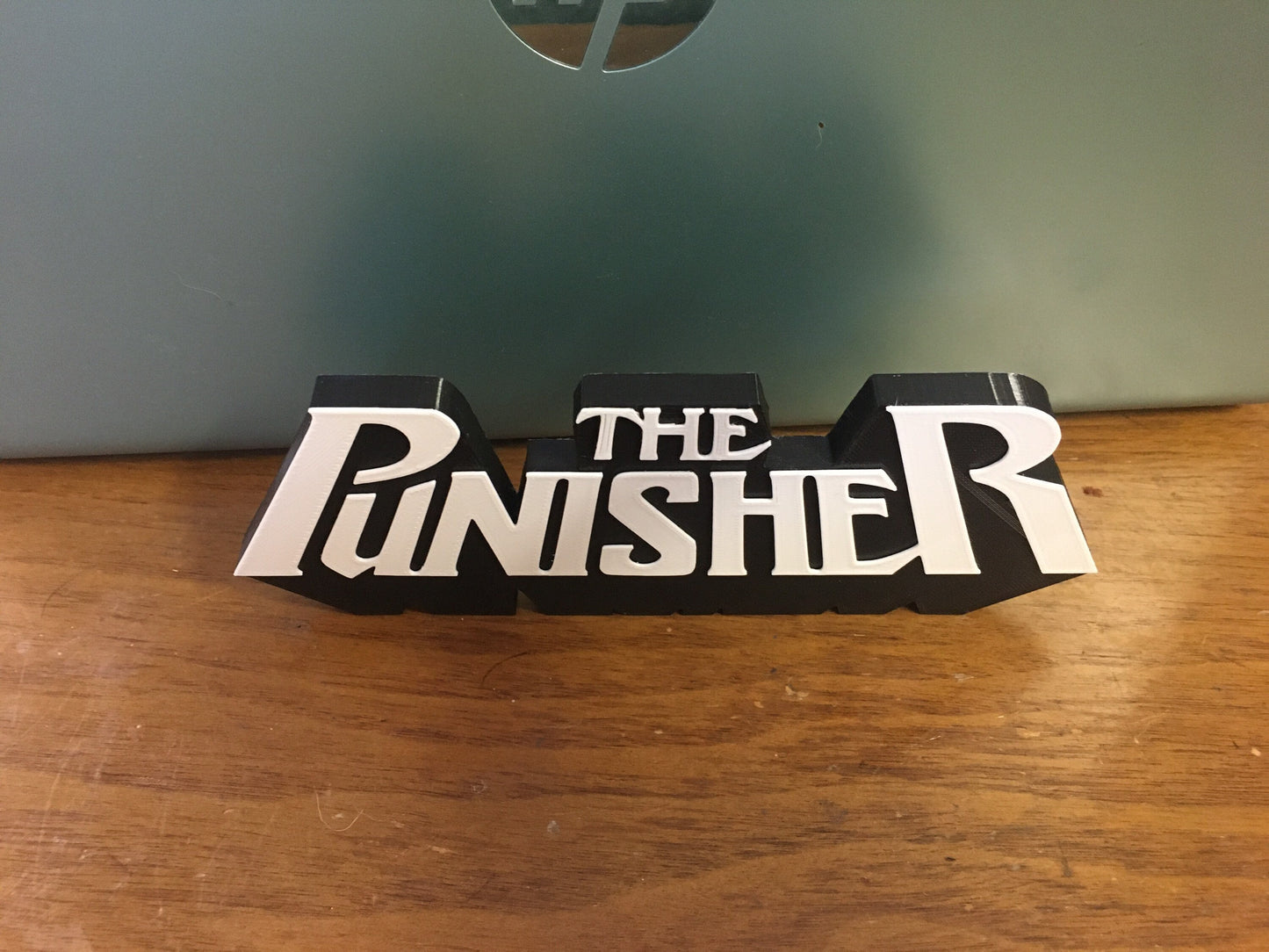 Punisher logo/shelf display