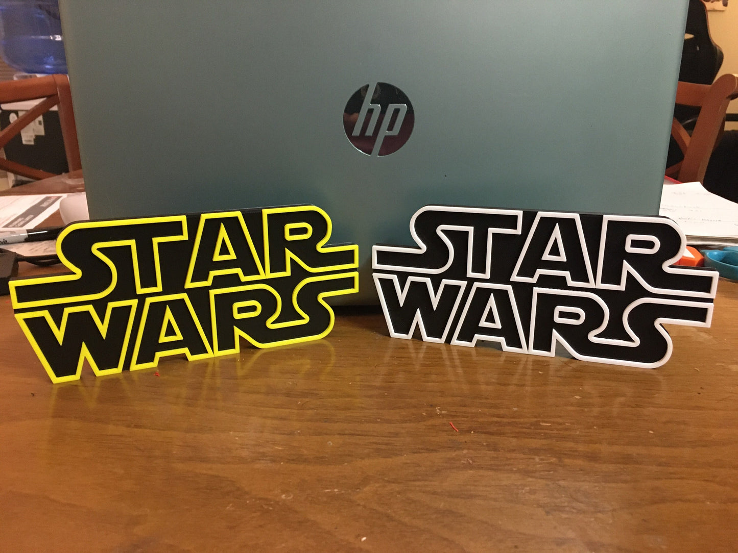 STAR WARS logo/shelf display