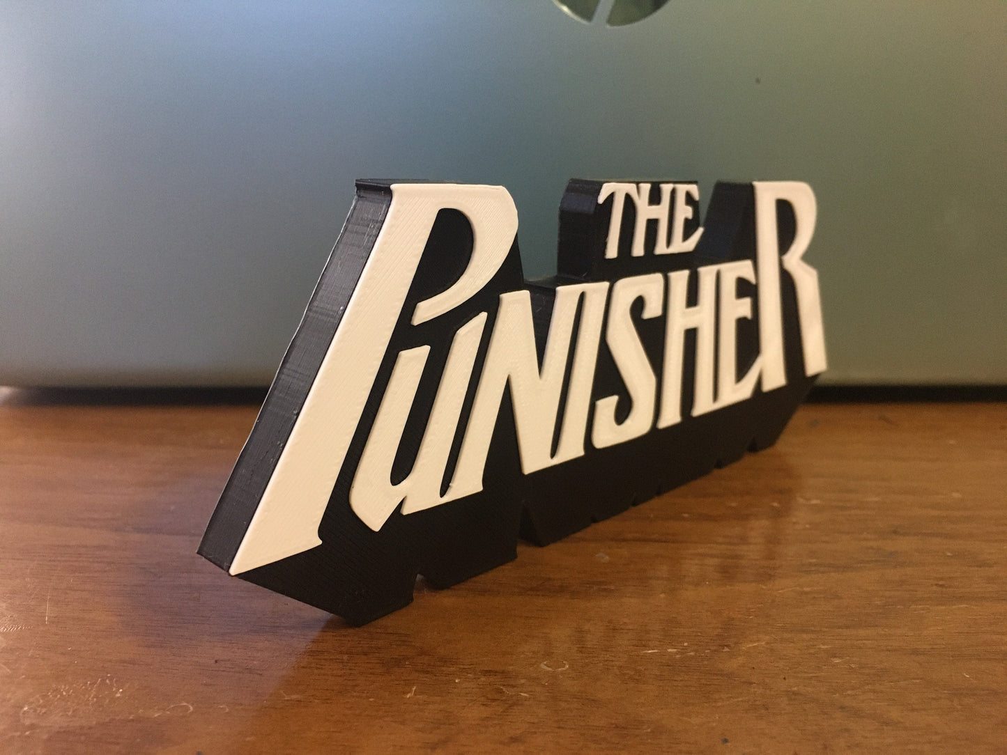 Punisher logo/shelf display