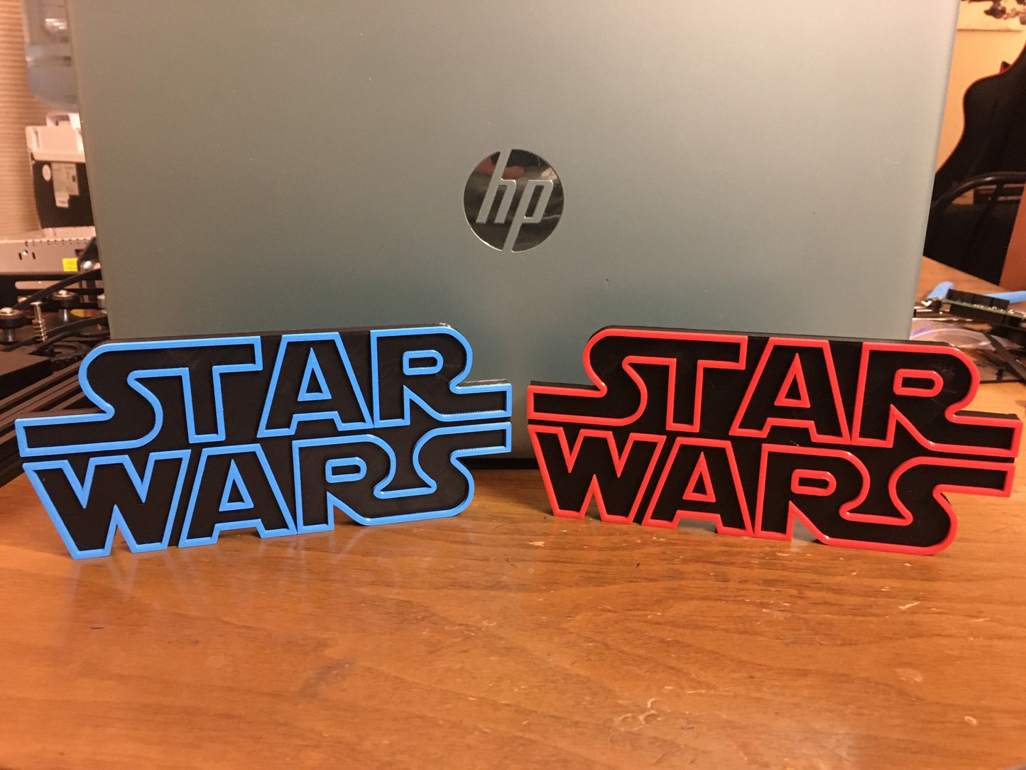 STAR WARS logo/shelf display