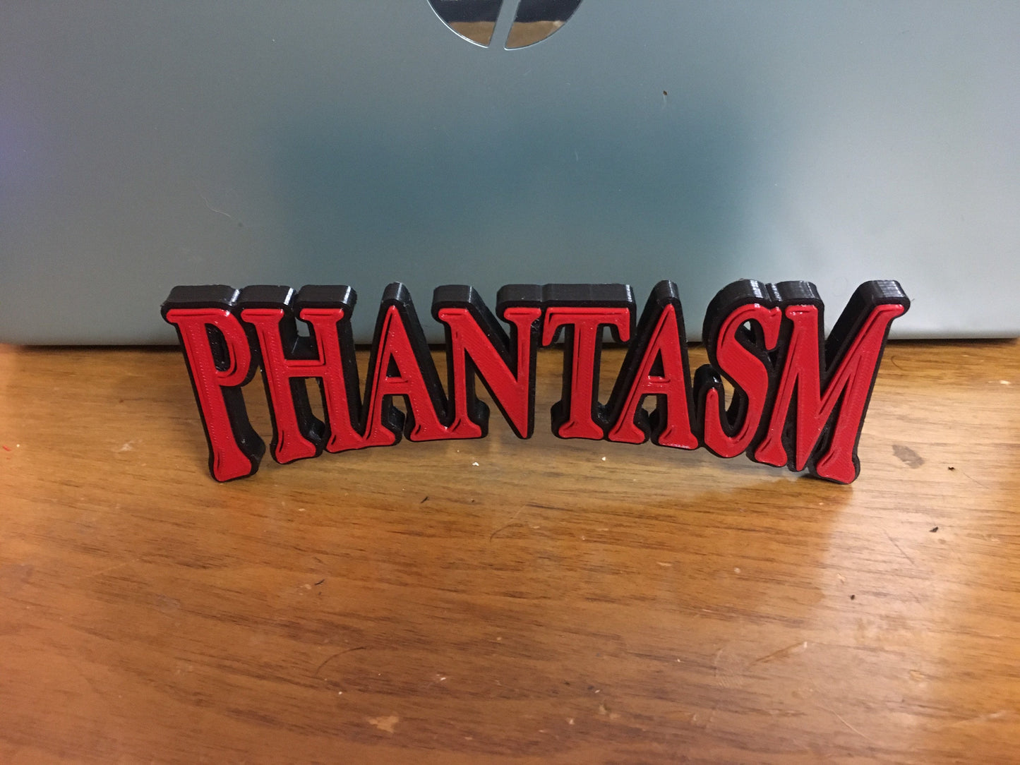 Phantasm logo/shelf display