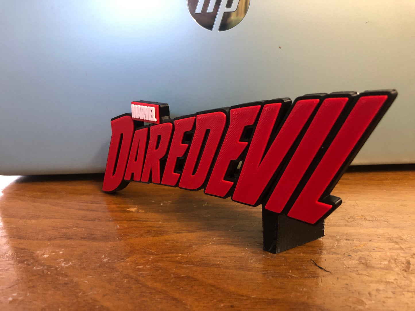 Daredevil logo/shelf display