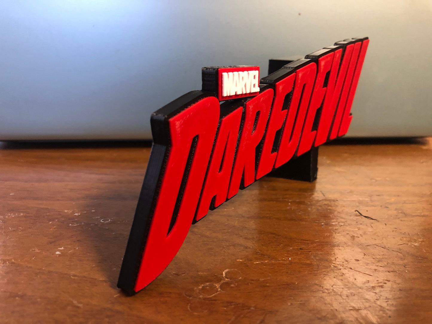 Daredevil logo/shelf display