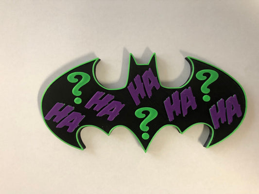 Riddler/Joker Batman logo