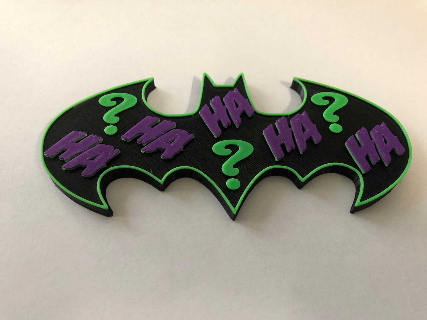 Riddler/Joker Batman logo