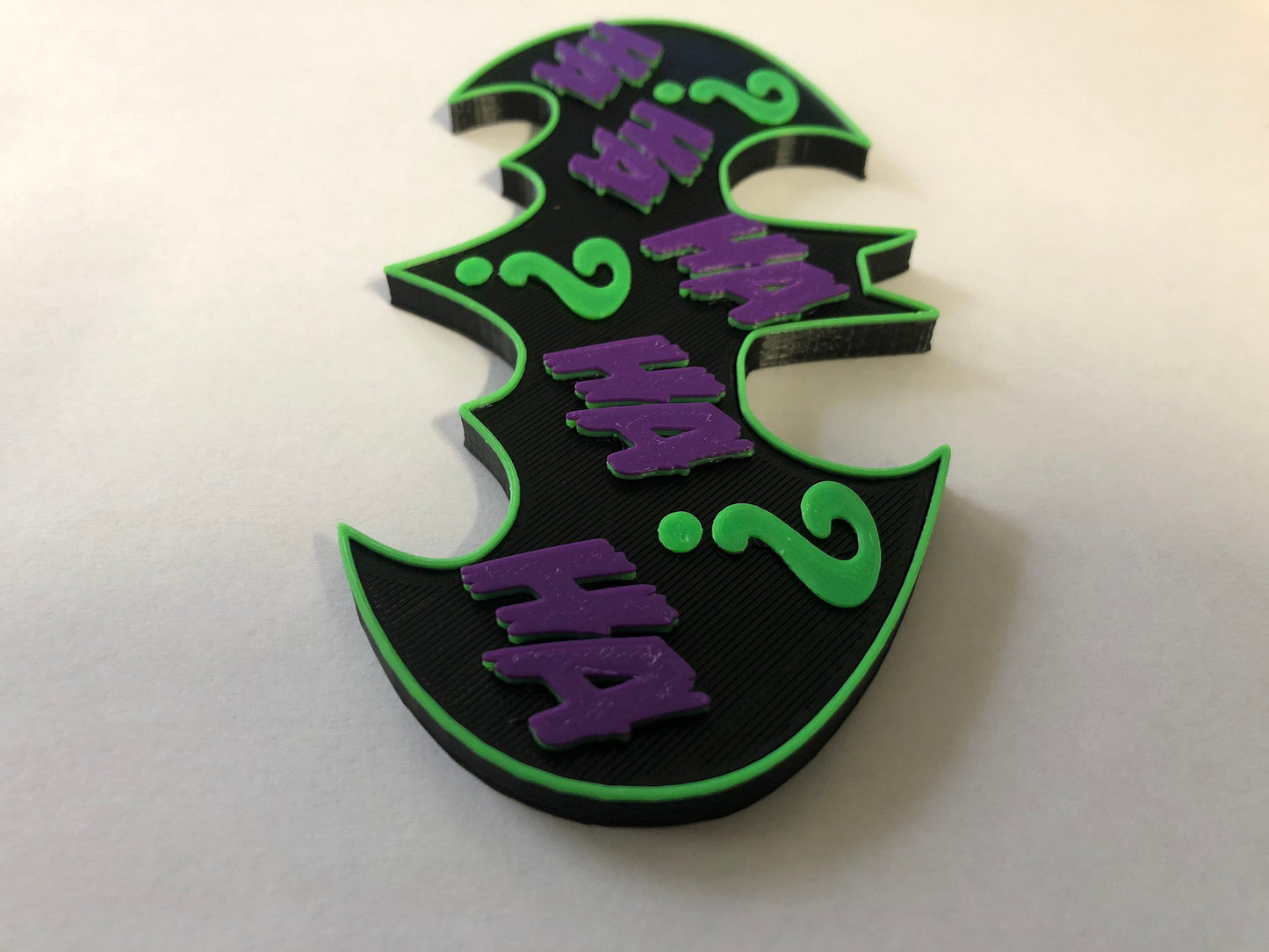 Riddler/Joker Batman logo