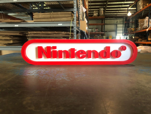 Nintendo logo/shelf display