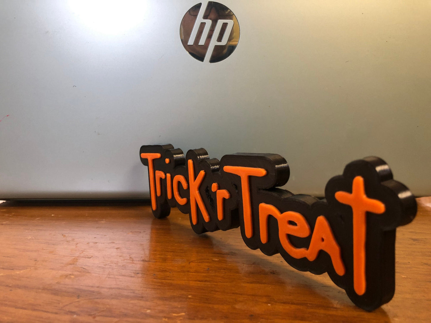 Trick r Treat logo/shelf display