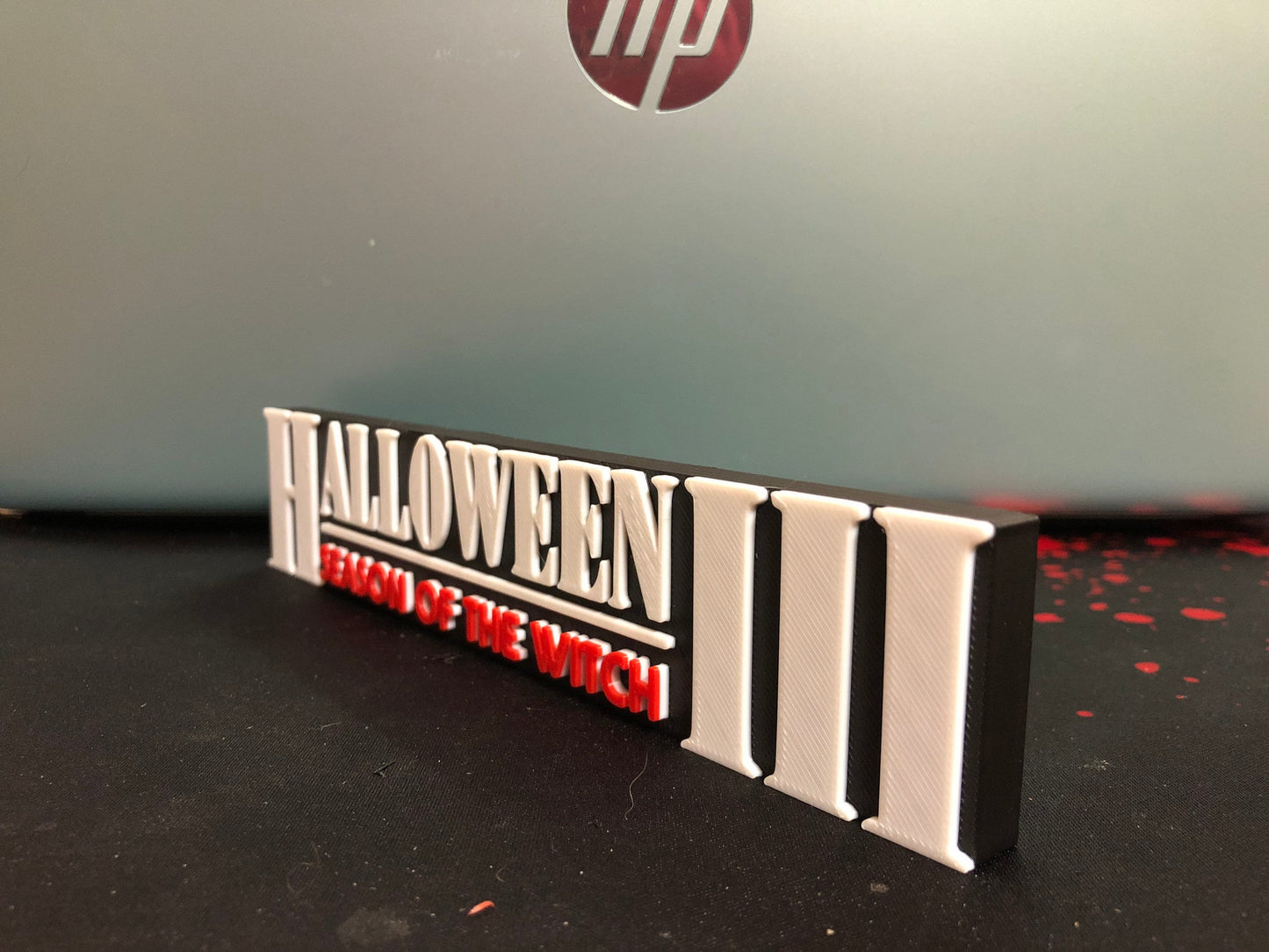 Halloween III logo/shelf display