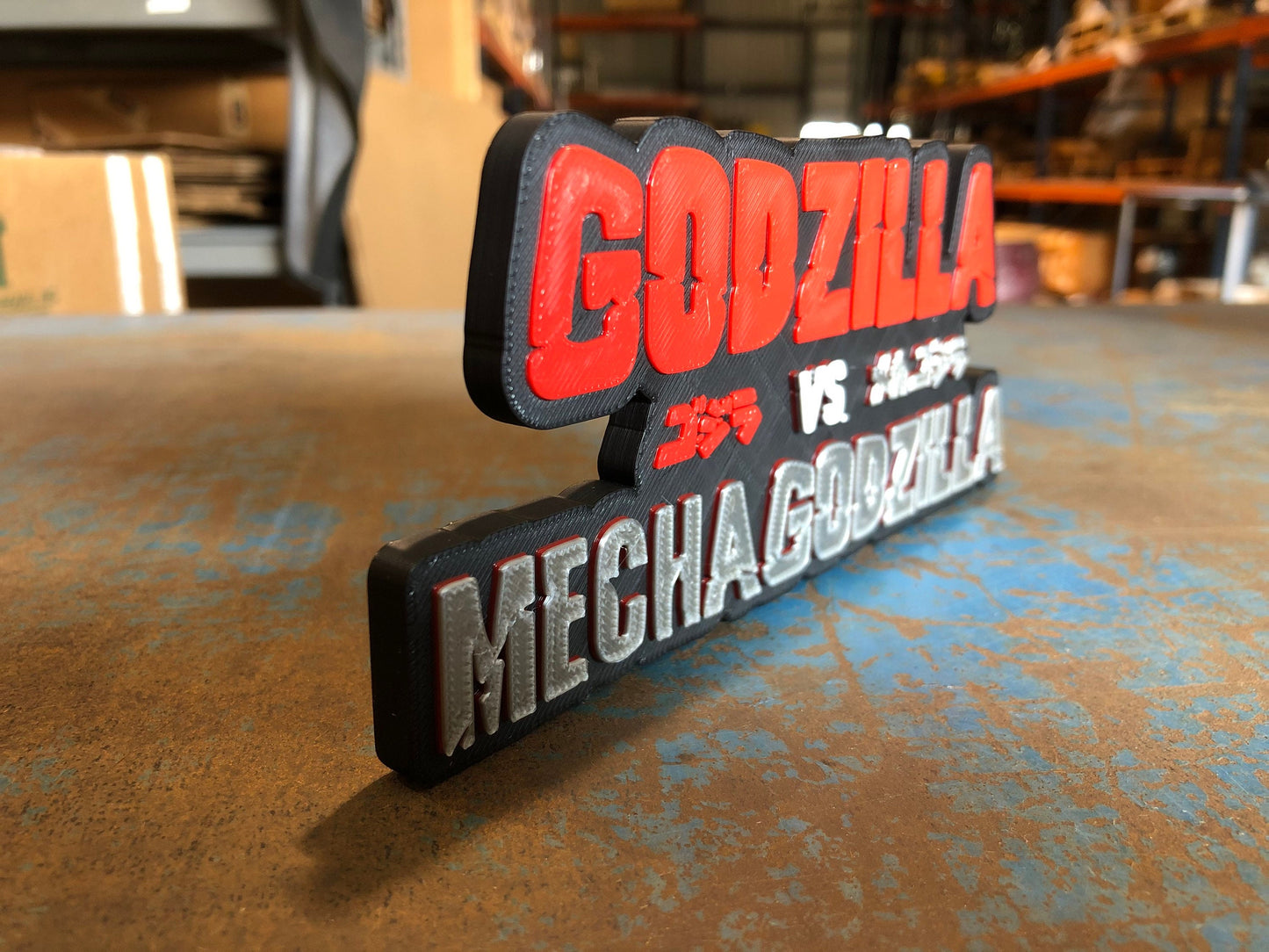 Godzilla vs MechaGodzilla logo