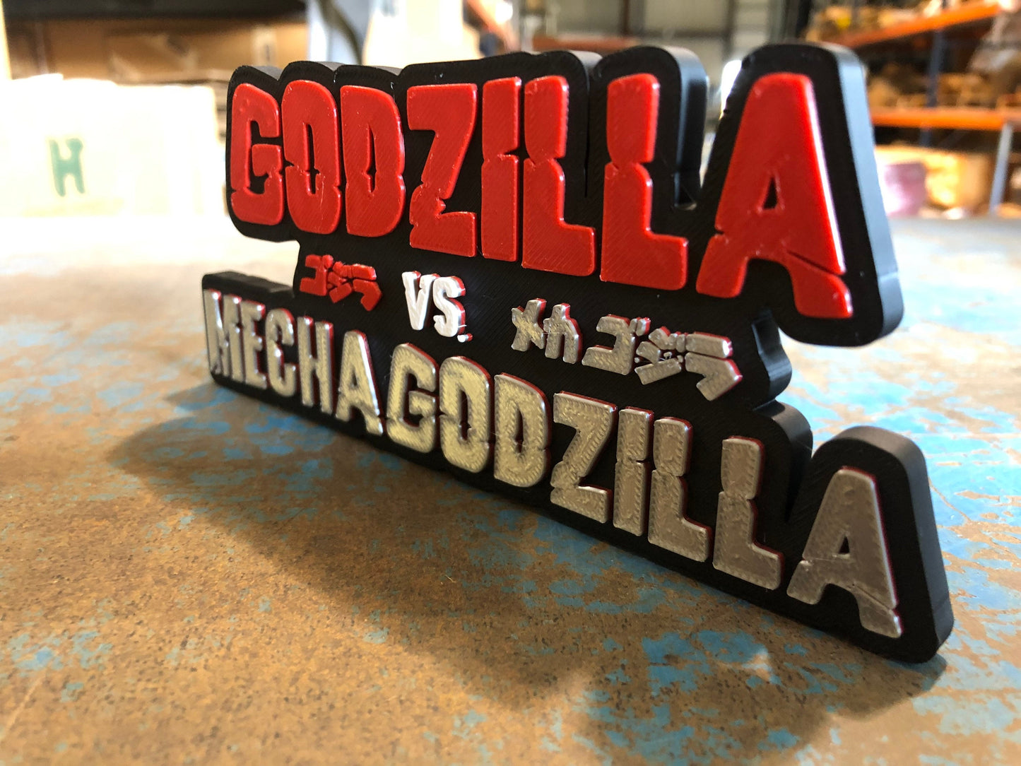 Godzilla vs MechaGodzilla logo