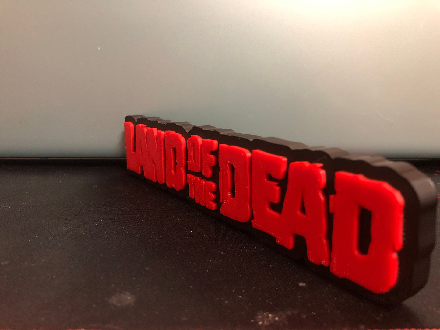 Land of the Dead logo/shelf display