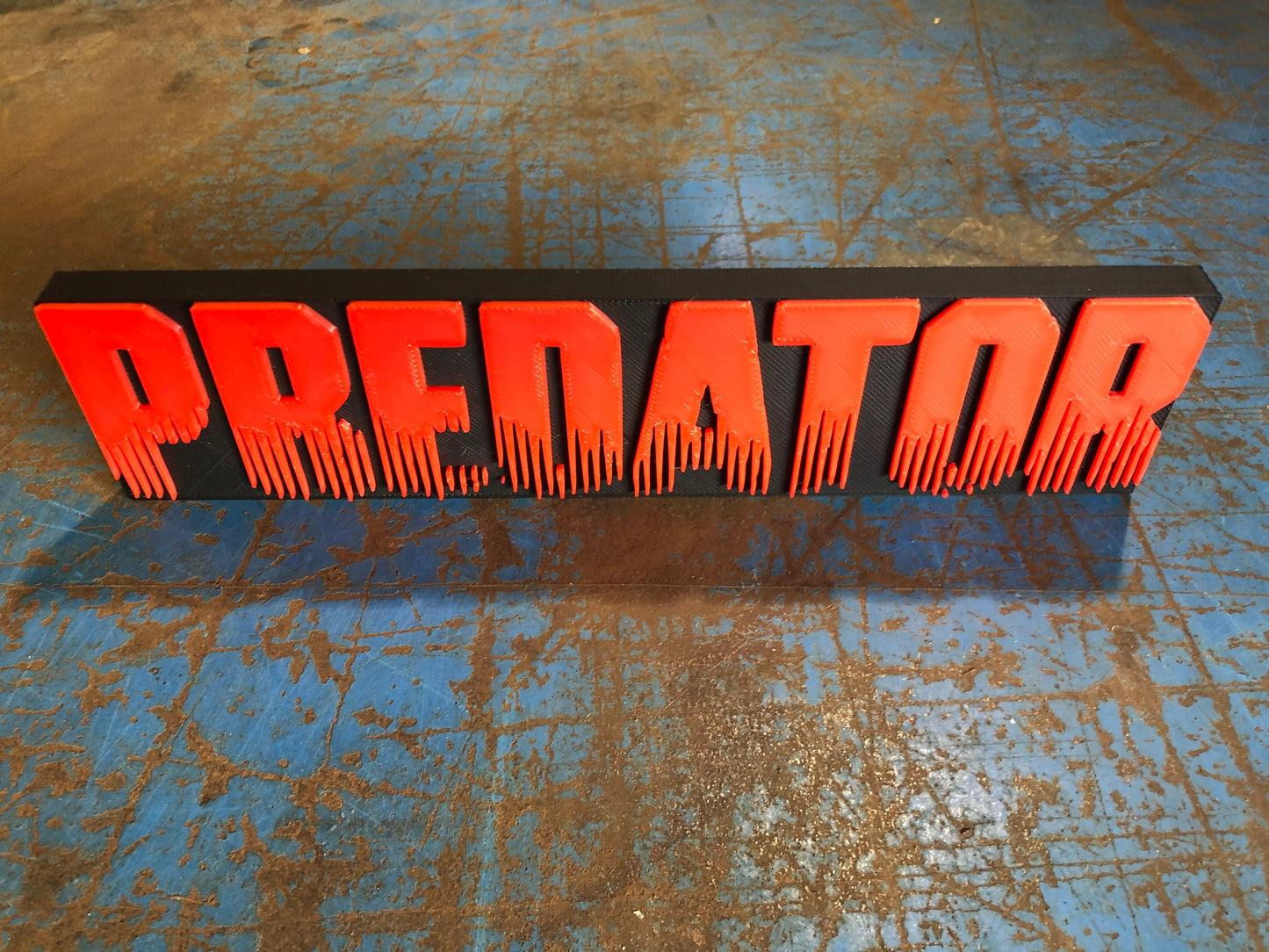 Predator logo/ shelf display