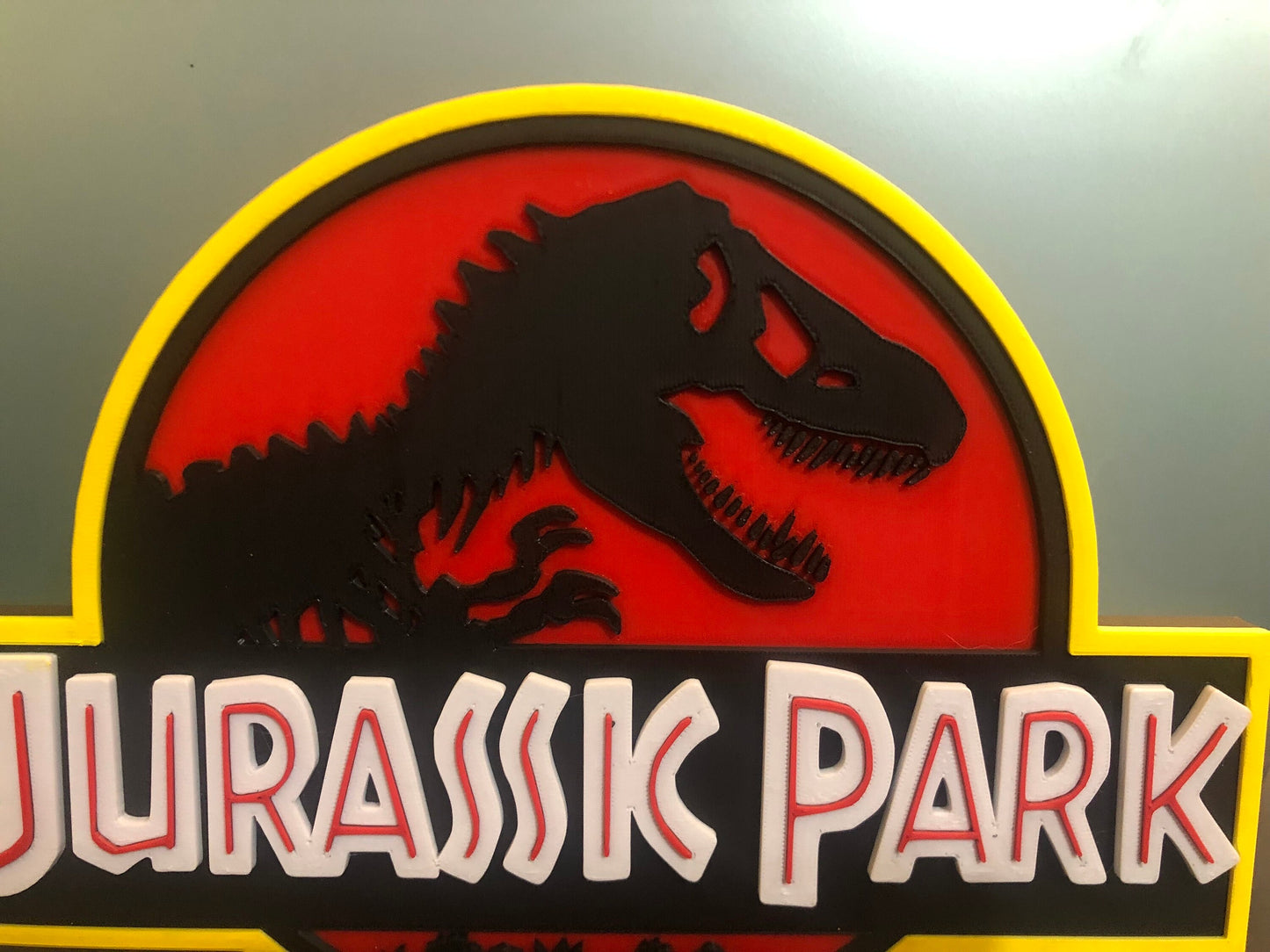 Jurassic Park logo/shelf display/wall display