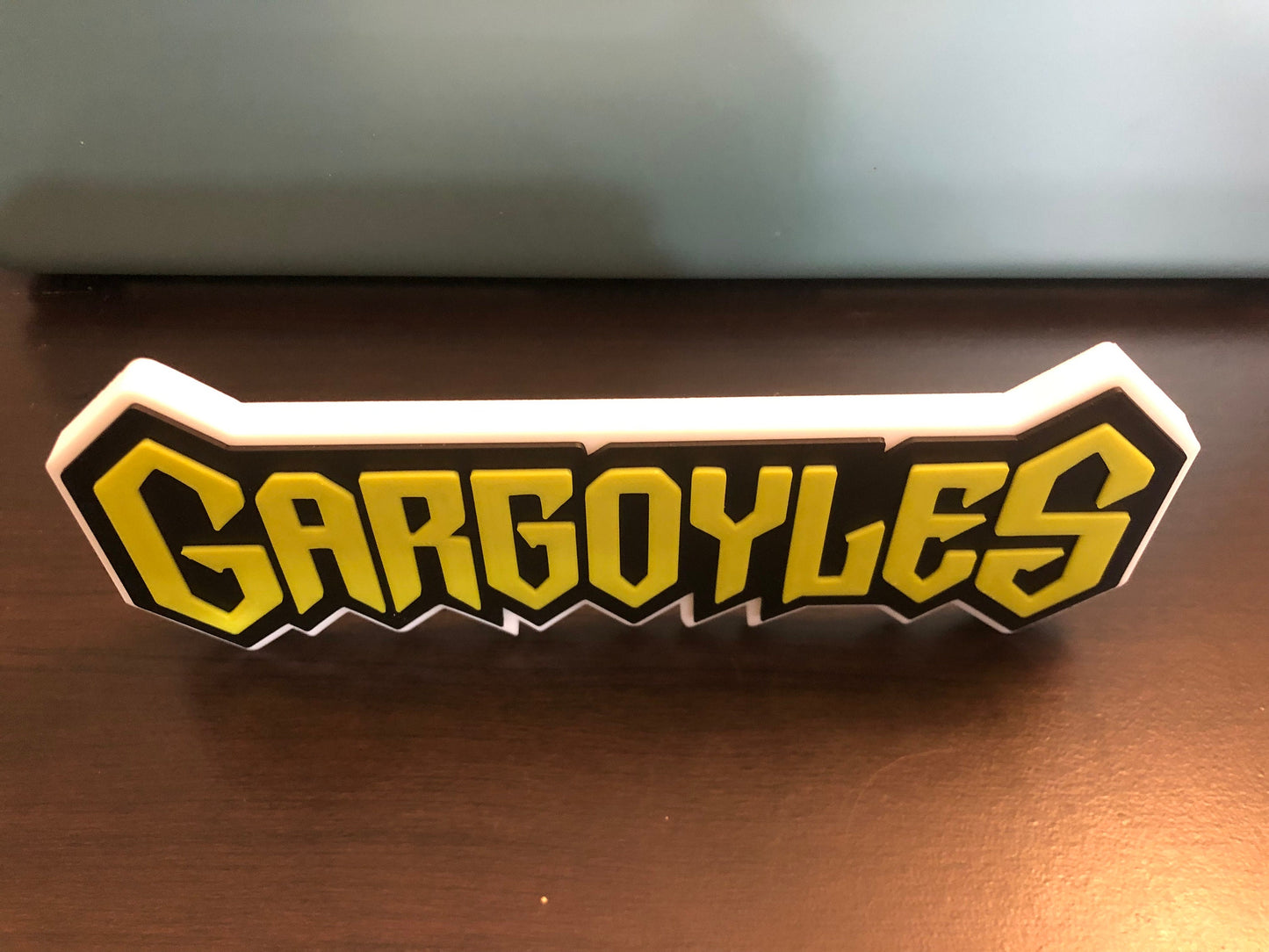 V2 Gargoyles logo/shelf display