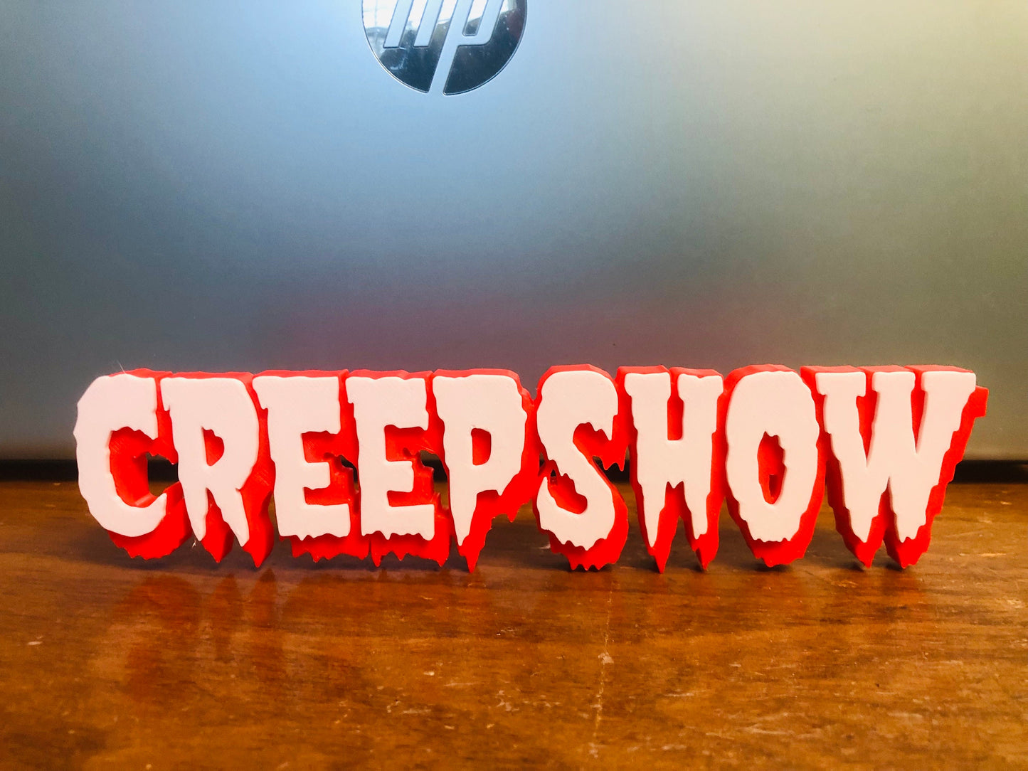 V2 Creepshow logo/shelf display