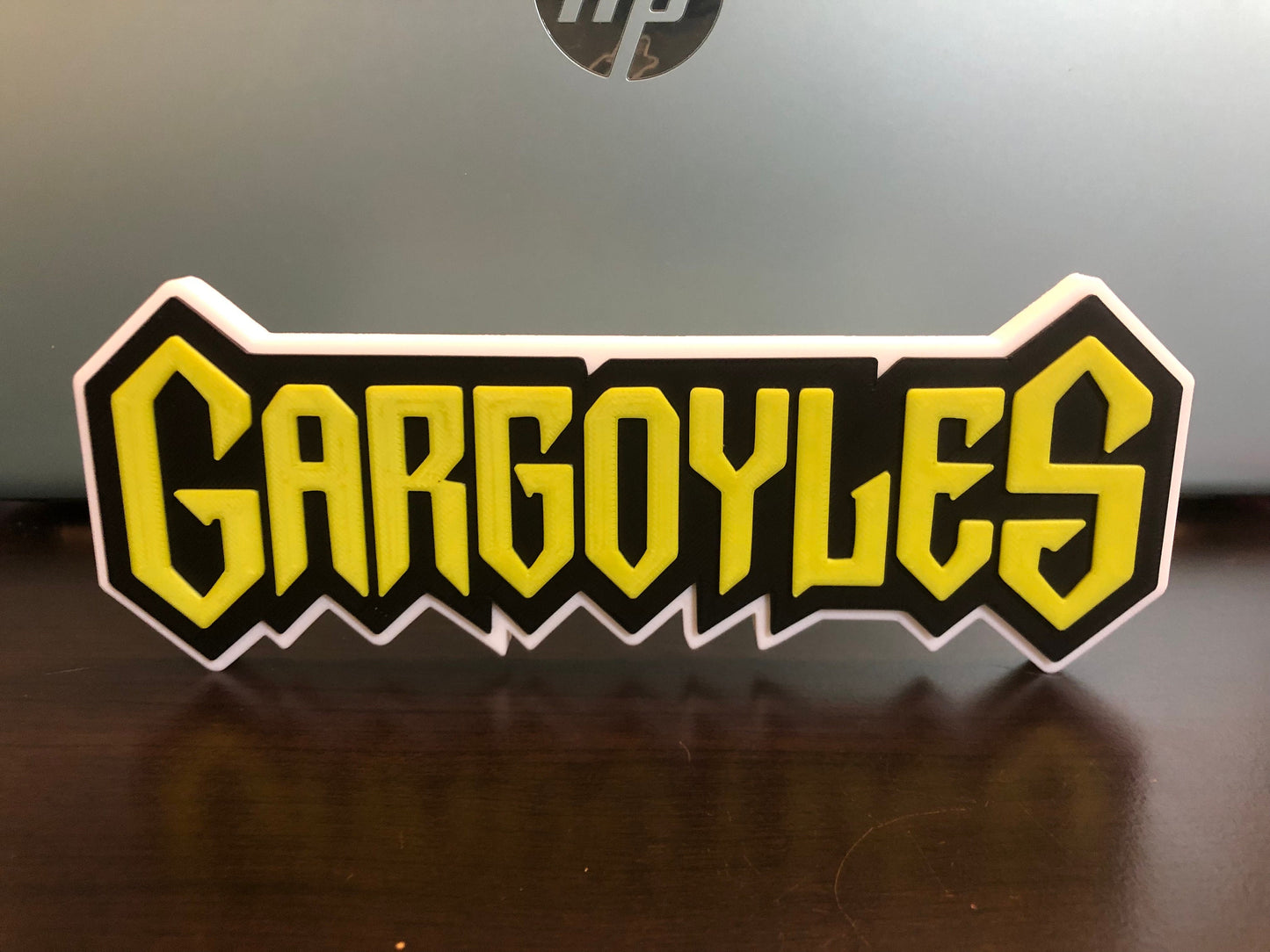 V2 Gargoyles logo/shelf display