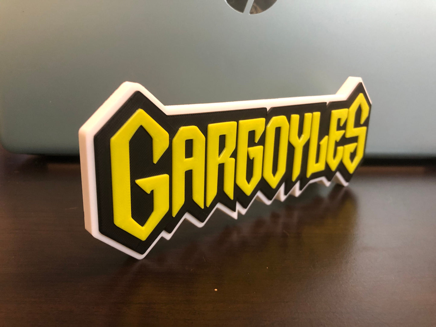 V2 Gargoyles logo/shelf display