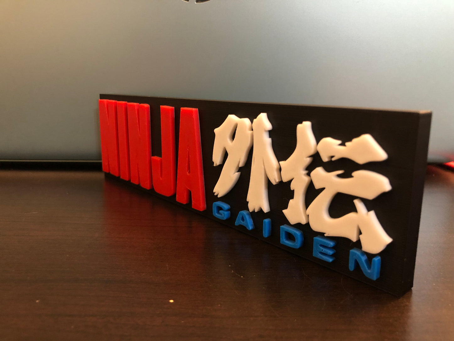 Ninja Gaiden logo/shelf display