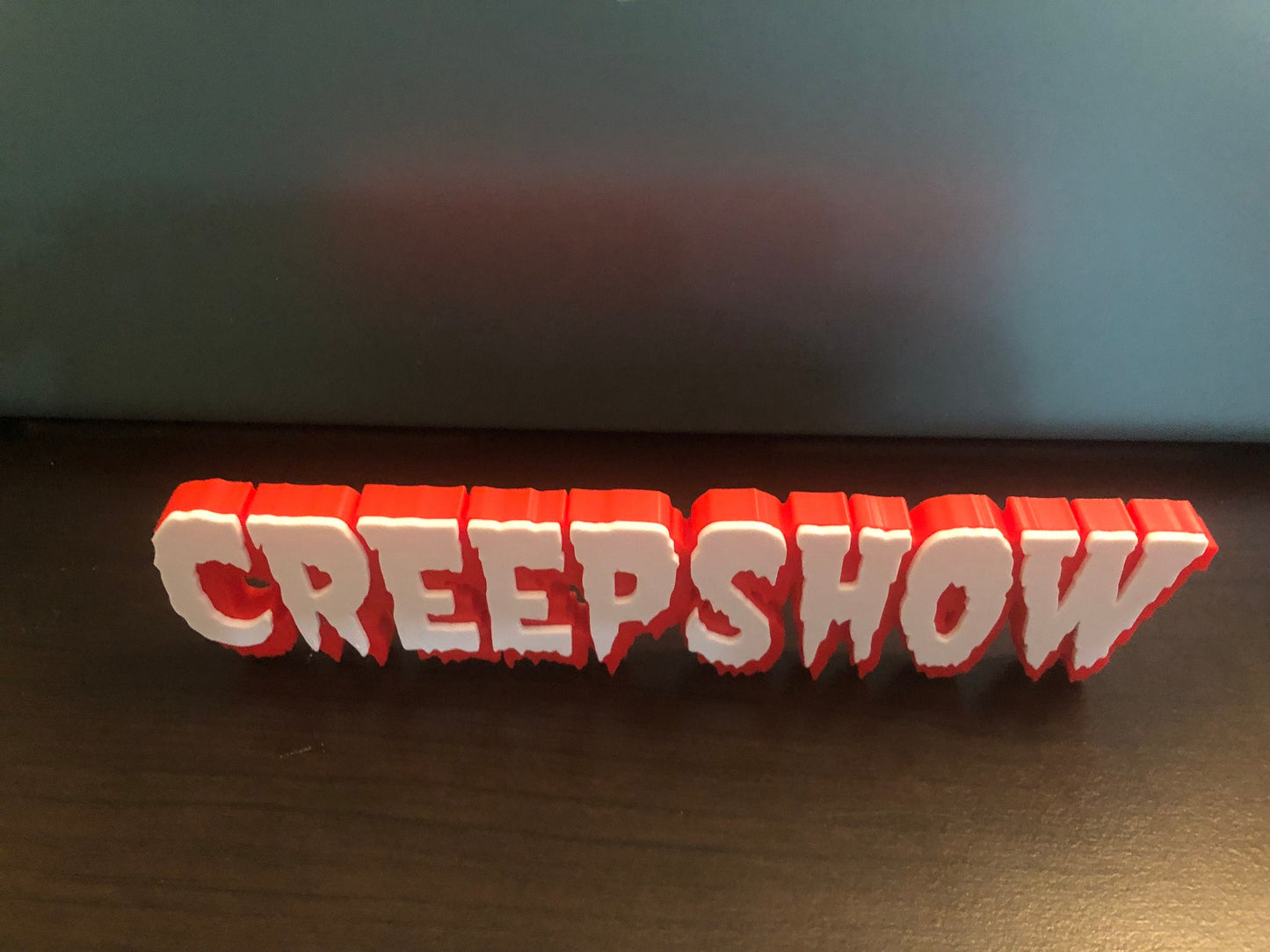 V2 Creepshow logo/shelf display