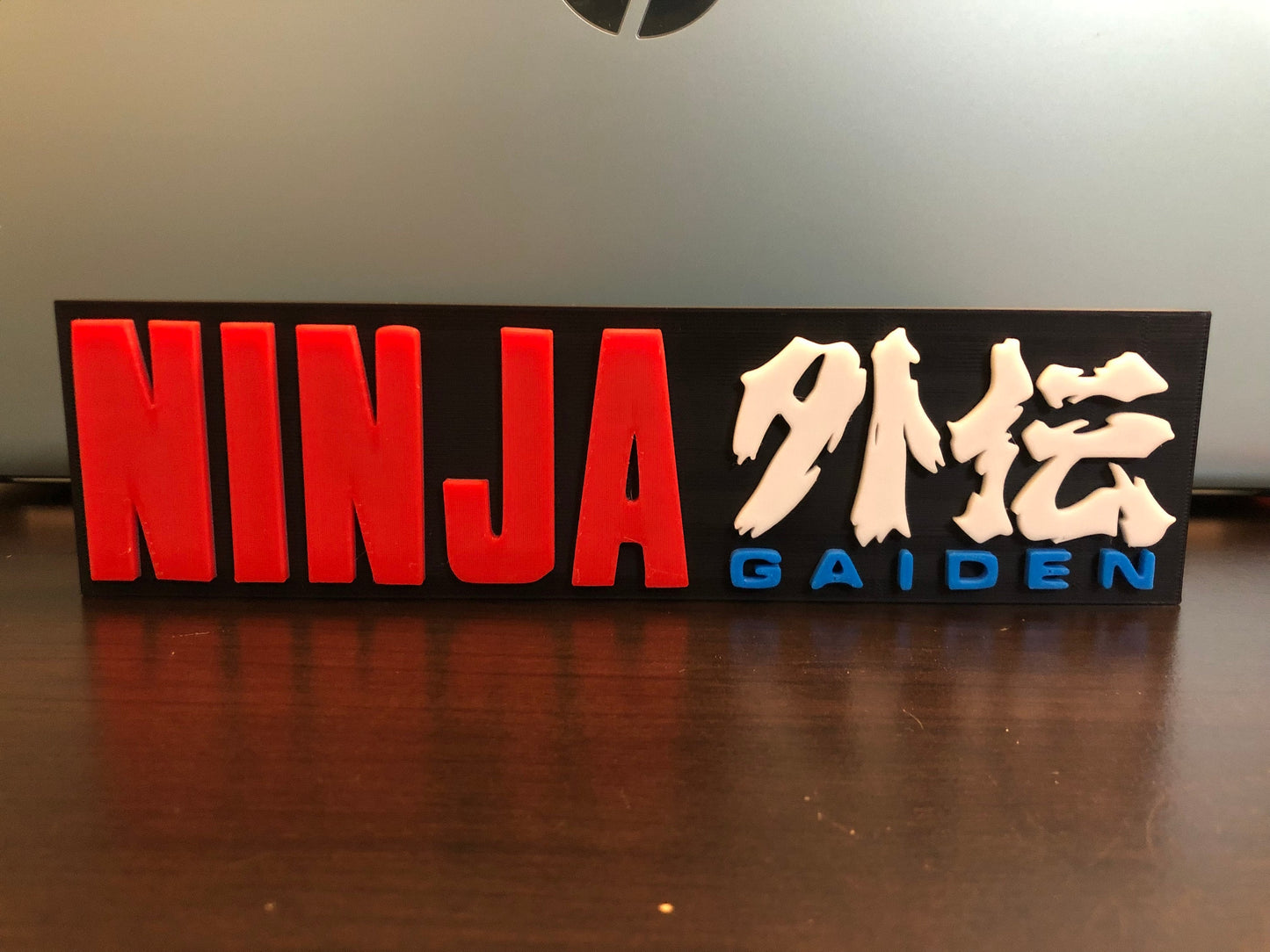 Ninja Gaiden logo/shelf display