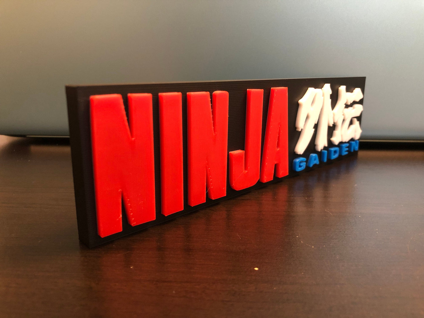 Ninja Gaiden logo/shelf display